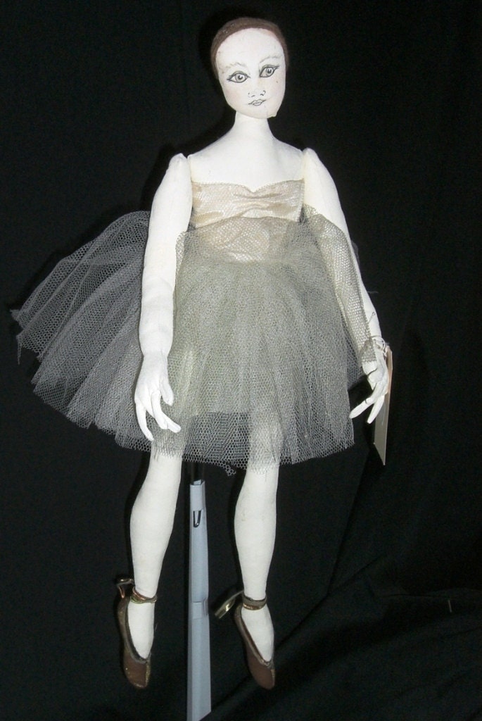 Handmade Fantasy  Art Doll -  Ballerina