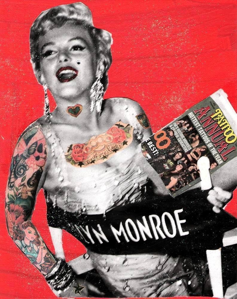 Tattooed Marilyn