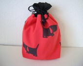 Mini Bag/Michael Miller Mutt in Clementine