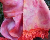 Sunrise Splash Silk Scarf