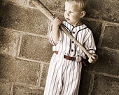 Baseball Uniforms for Photo Prop Or dress up, 3 piece,  Made to Order in Children's sizes - terilyn44