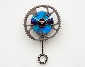 Recycled Bike Chain ring Clock