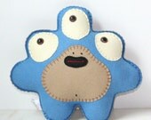 Stuffed Monster Plush, Felt Monster Plush, Alien Plush, Cute Plush, Felt Stuffed Monster