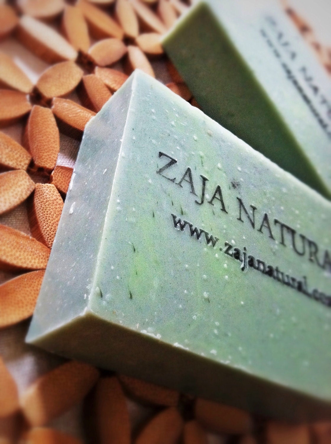 Handmade Soap Vegan Cold Process Green - Amour Badedas by ZAJA Natural