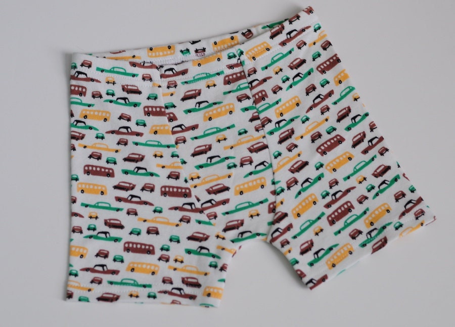 Cool Retro Car print boxer briefs, size 6/6x