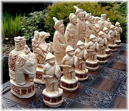 Mandarin Chess Set/ Pieces (Board Not Included)