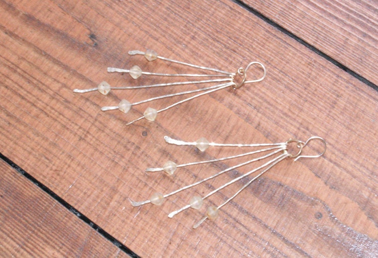 gold sunburst earrings