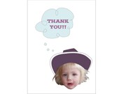 Cowgirl Thank You Card - Custom Made Just For You Within Hours