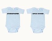 Wookiee onesie Stormpooper onesie - Star Wars inspired (Blue)