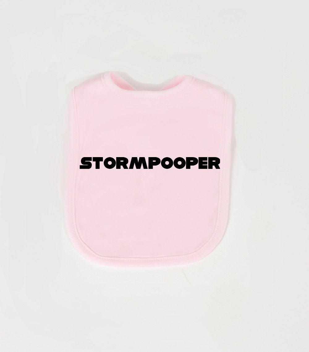 Star Wars Bib Stormpooper  (Pink)