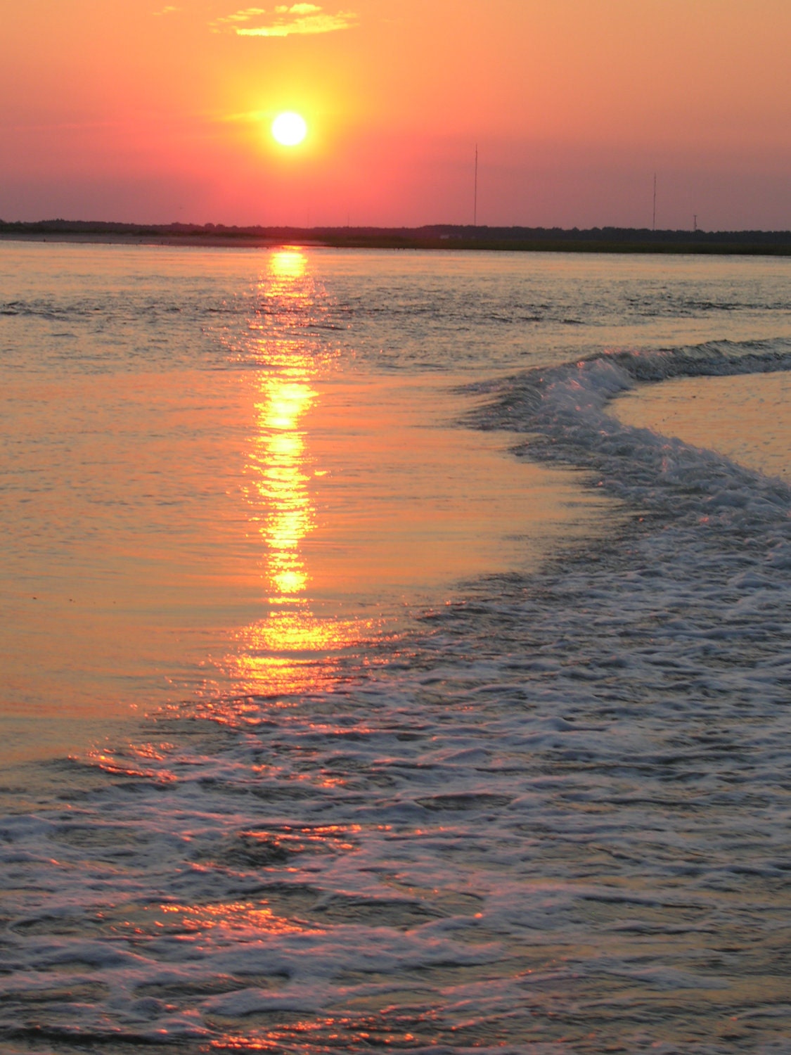 Journey to the Rising Sun--Fine Art Shore Matted Photography