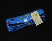 Plenty Big Blanket  Blue Transportation Print