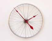 Recycled Specialized Bike Wheel clock