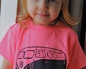 NEW Volkswagen Bus Short Sleeve Sleeve Tshirt- Baby, Kids, Mens or Womens