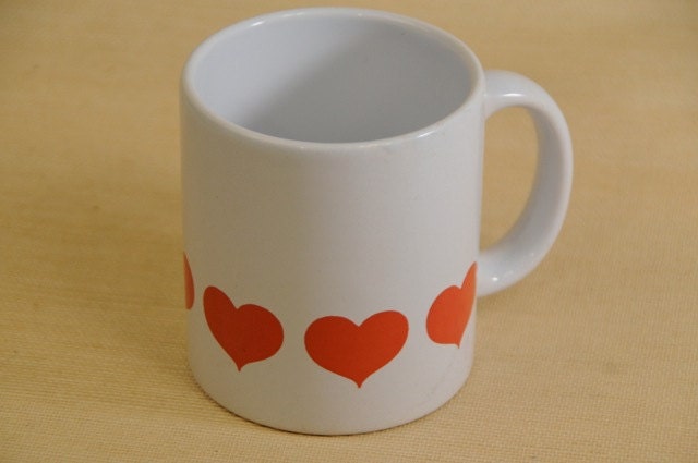 Ceramic Heart Mug by Waechterbach