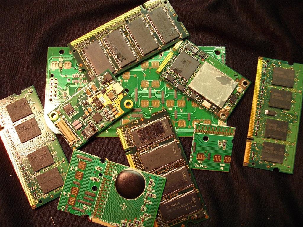 Computer Circuit Board Component Lot