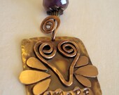 Amore-Mixed metal necklace