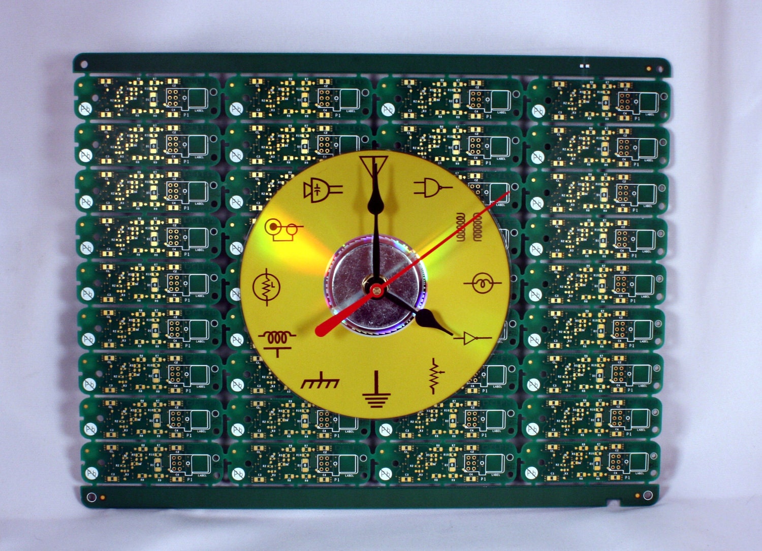 Circuit Board Wall Clock (LARGE)