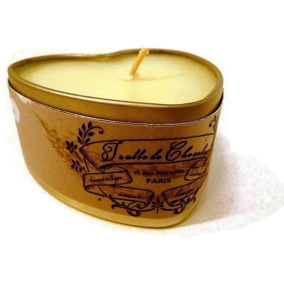 Soy Massage Candle - Chocolate Truffle - Lotion Candle