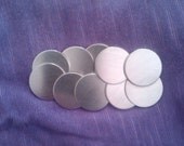 20 Ga, 7/8" (10 pack) Sterling Silver Discs