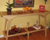Cherry and Poplar Buffet Table