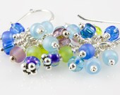 Early Summer Garden Cluster Earrings