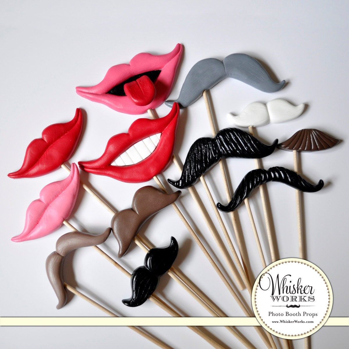 Photo Booth Props - The Ultimate Mix - Set of 12 Il_170x135