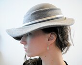 Gray French Beauty Tassel Hat