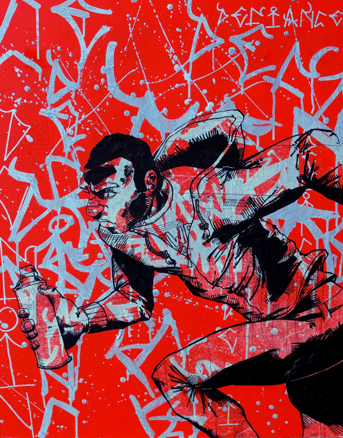 4in x 6in Magnetic Print "Defiance"
