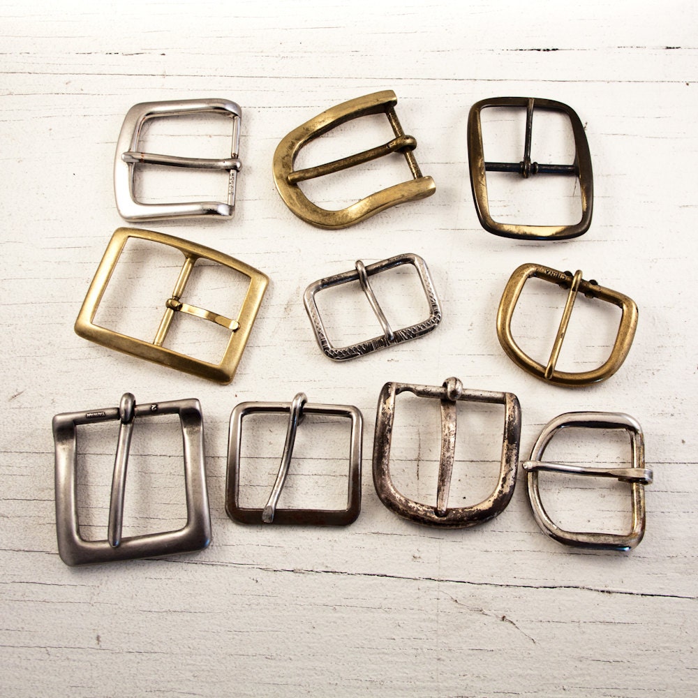 Used Belt Buckle Lot 1 1/2" Inch Belt Width