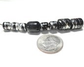 Assortment of Black & Silver Beads
