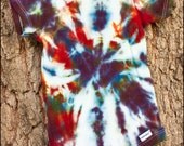 Tie Dye Cotton Onesie - SPLASH - Size 6 to 9 Months