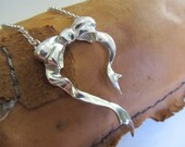 JumBow Necklace - sterling silver - Bow