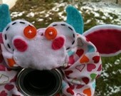 Ready To Ship -- Large Ltd Ed Valentine (LOVE MOO) cow Lens Pet for your camera