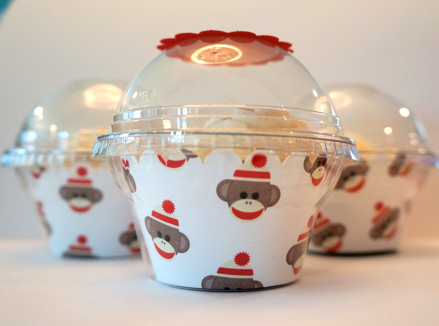 Cupcake Favor Boxes Set of 12 Great for Birthday Favors, Baby Shower, Weddings Pick your THEME