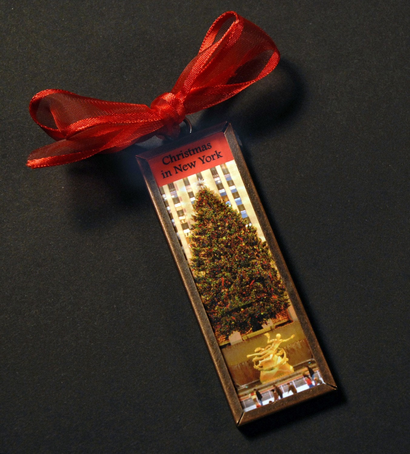 Christmas Ornament- New York City Rockefeller Center Tree
