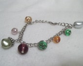 Handcrafted Beaded Charm Bracelet