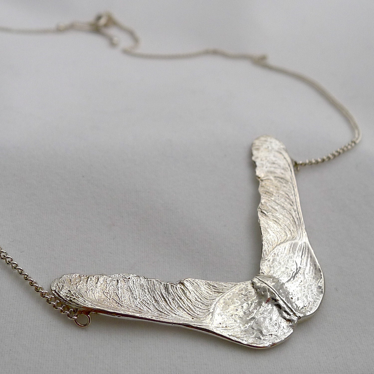 Maple Seed Pod Necklace