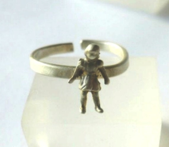 Little girl -Sterling silver ring