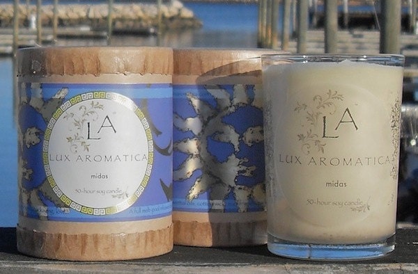 Midas 50-hour Scented Soy Candle