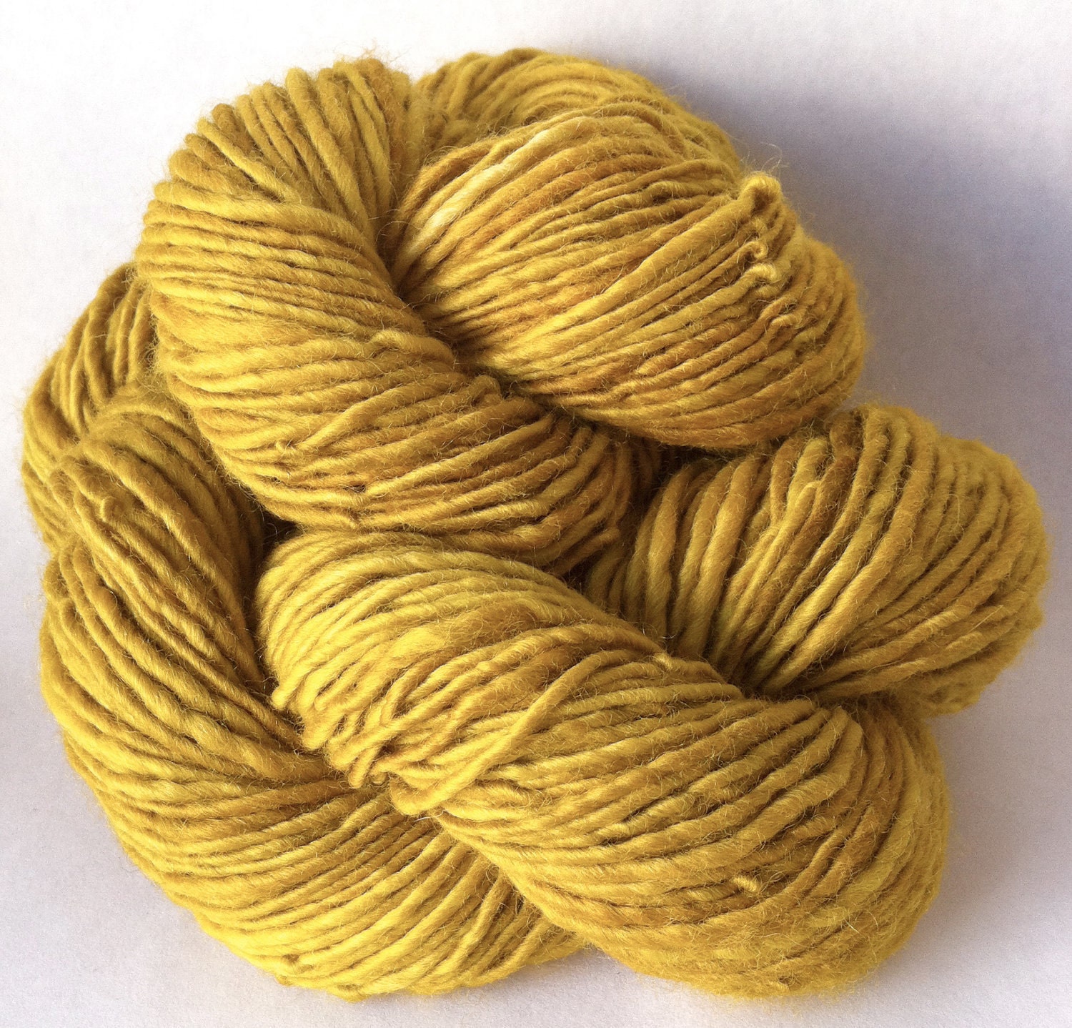 Greed - worsted weight handspun yarn