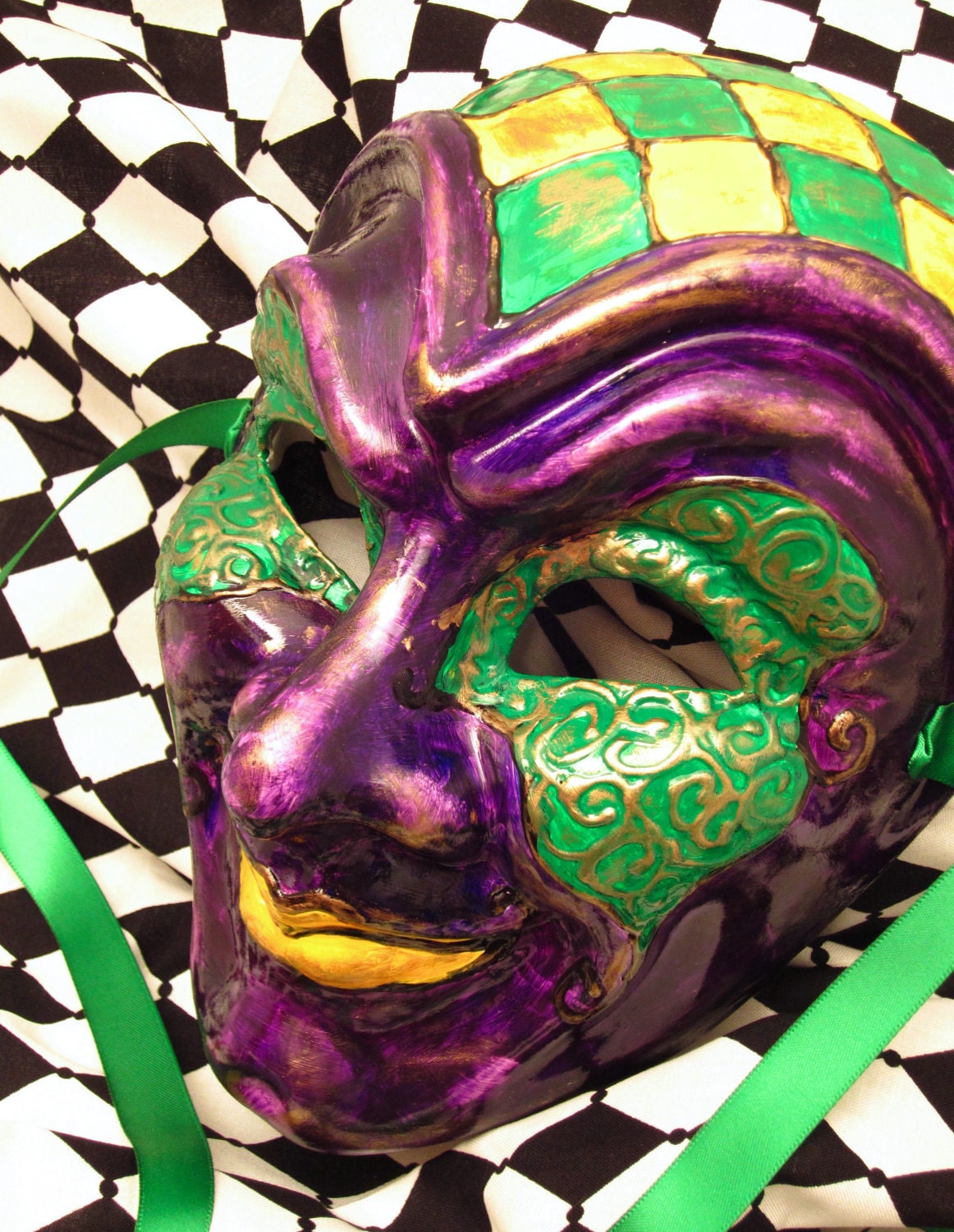 The Life Mask for Mardi Gras/Costume/Masquerade/Cosplay