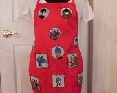 Apron Made with The Beatles Fabric