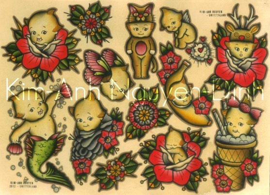 Kewpies Flash Sheet
