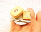 Miniature Food Ring Bread And Butter