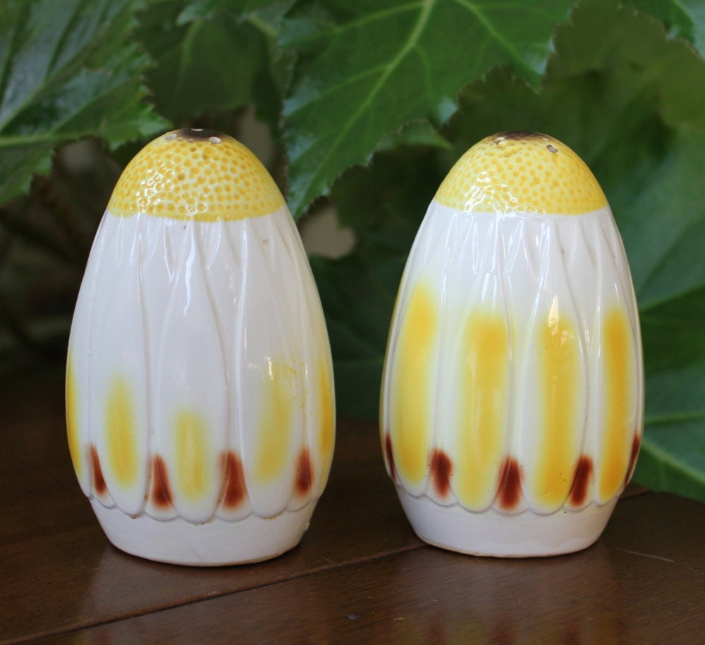 Enesco Sunflower Buds Salt and Pepper Shakers