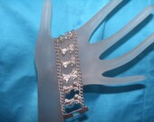 Vintage Sterling Silver "Tiffany style" Bows Bracelet
