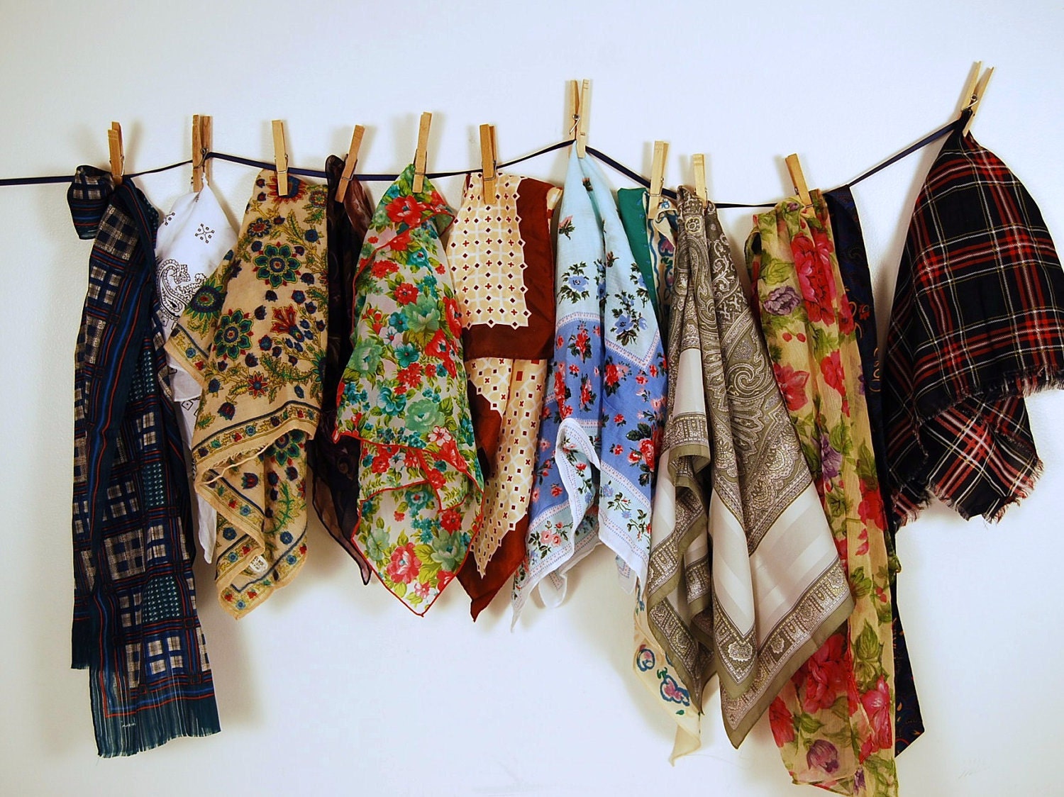 Vintage Four Season Scarves