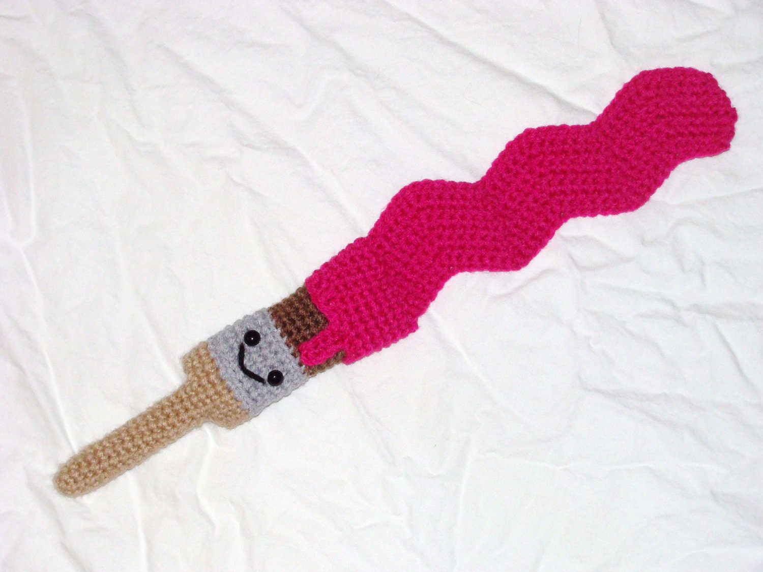 Small Pink Paintbrush Plushie