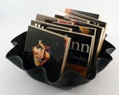 Coasters with basket from GINO VANNELLI Record Album